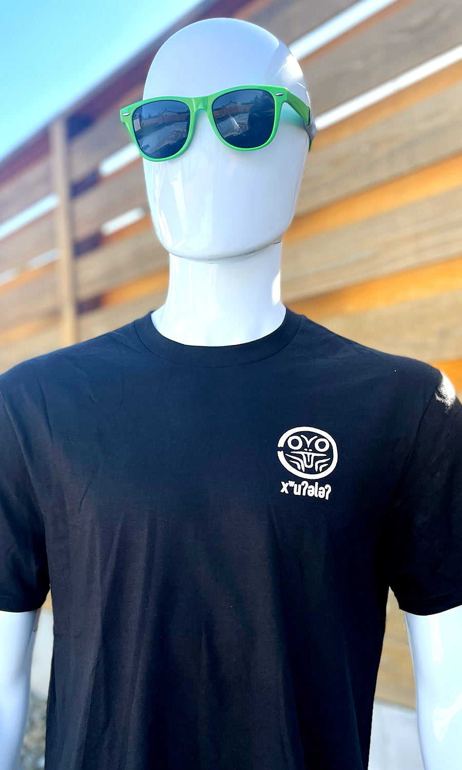 xʷuʔələʔ - Whatever / Maybe - Black Lushootseed T-Shirt