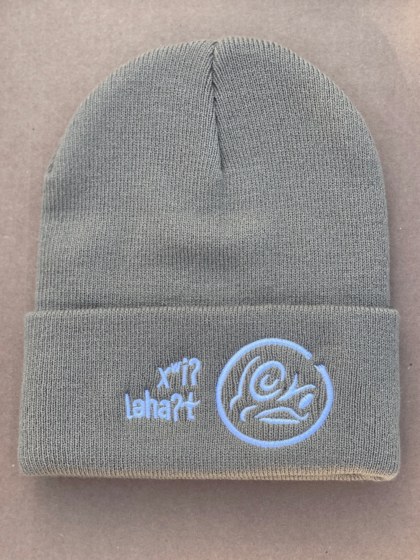 xʷiʔ ləhaʔɫ  - No Good Beanie